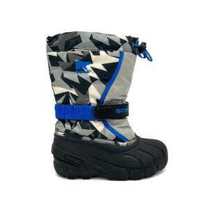 Sorel Kids Snow Boots - Black and Blue